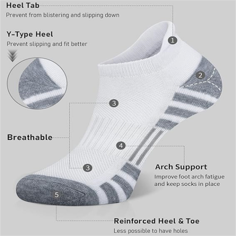 6/24 Pairs Cushioned Breathabl - Ankle Sock Low Cut review and price