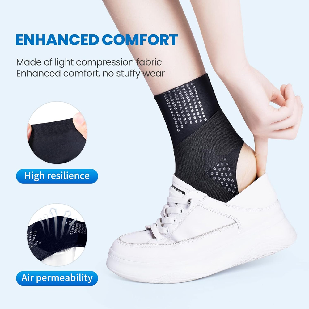 1Pcs Adjustable Compression An - Ankle Brace Sock review and price