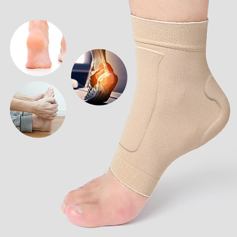 1Pair Boot Bumper Gel Pad Slee - Ankle Brace Sock review and price