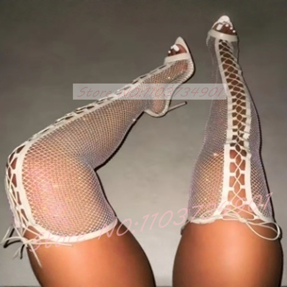 Fishnet Stocking Thigh-High Bo - Fishnet Stocking Women review and price