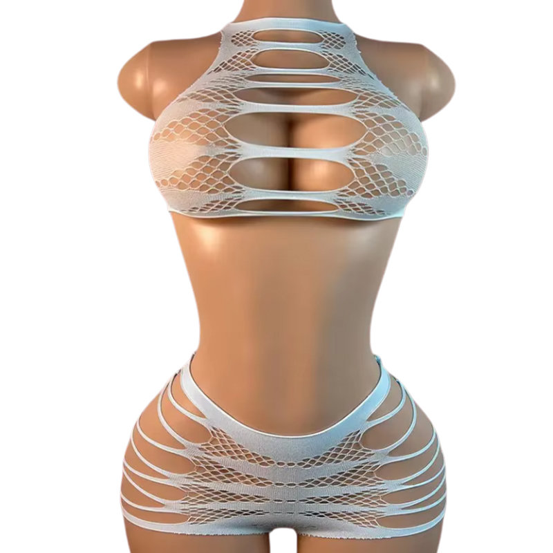 Sexy Lingerie +Panties Hollow  - Fishnet Stocking Women review and price