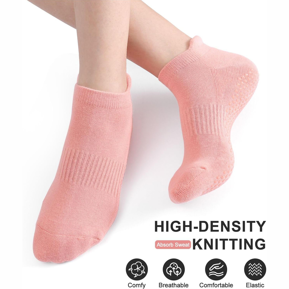 6 Pairs Yoga Socks for Women P - Grip Sock Yoga review and price